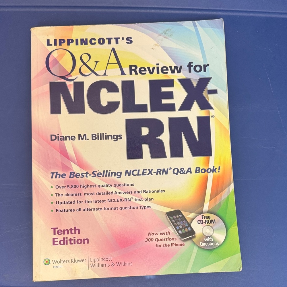 Lippincott's Q&A Review for NCLEX-RN Book